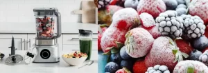 can food processor blend frozen fruit
