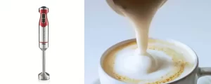 can you froth milk with an immersion blender