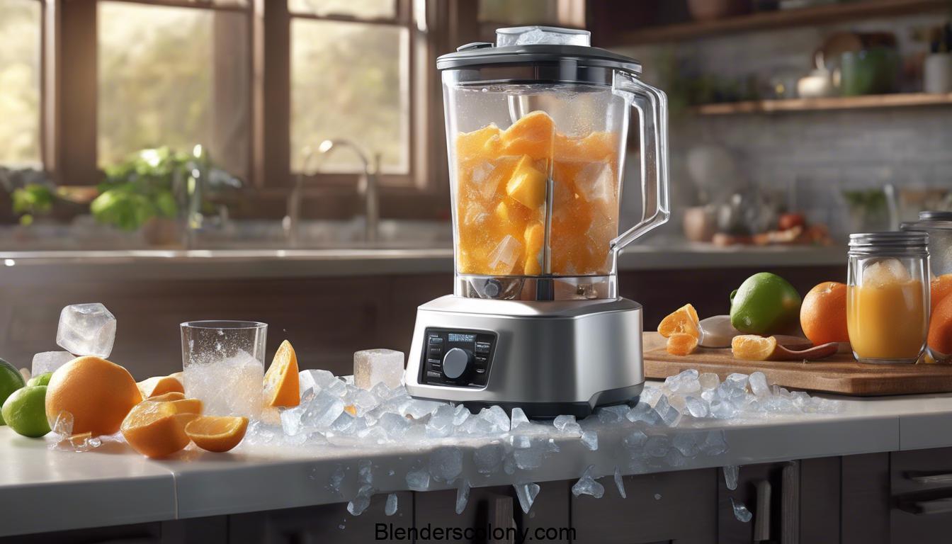 How many watts for blender to crush ice